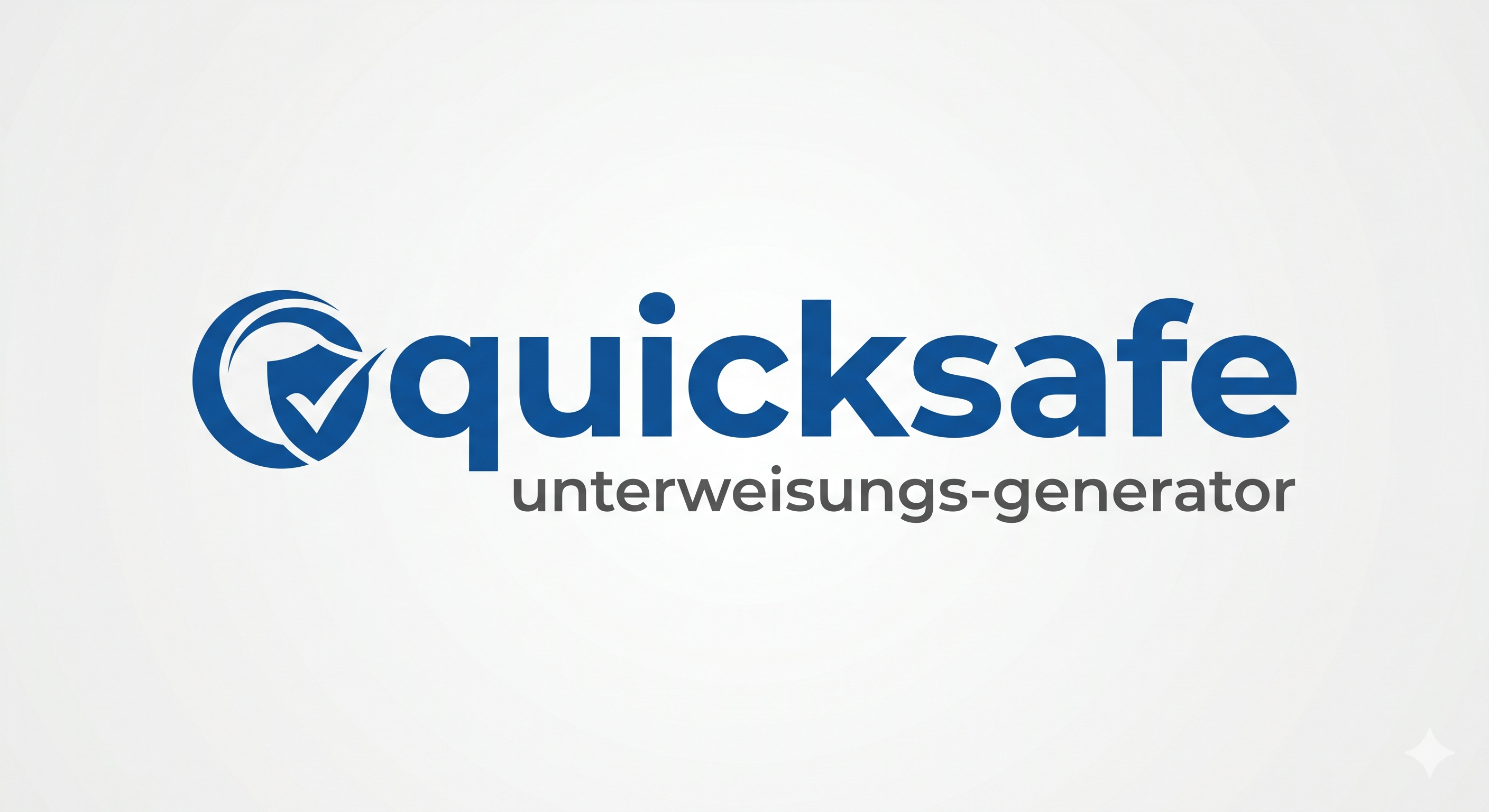 Quicksafe Unterweisungs-Generator