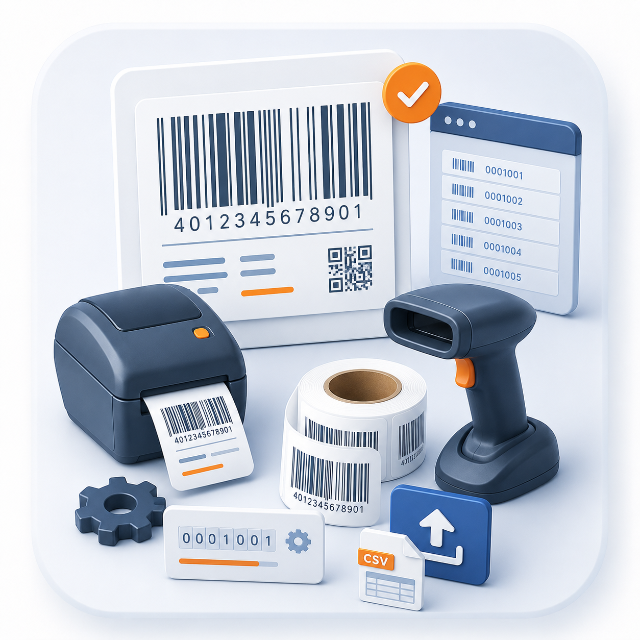 Barcode-Werkstatt Plus