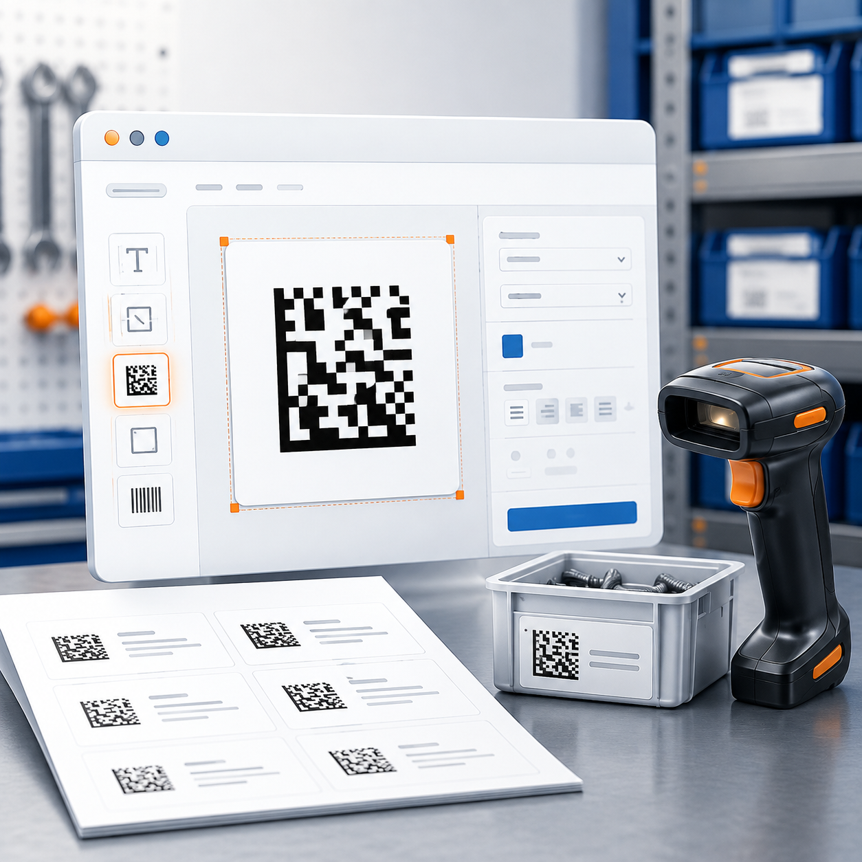 DataMatrix-Werkstatt Plus